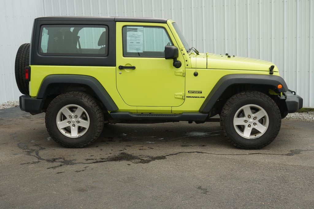 Used 2016 Jeep Wrangler Sport S with VIN 1C4GJWAG3GL282279 for sale in Ravenna, OH