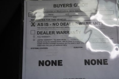 2017 Jeep Patriot High Altitude 4x4