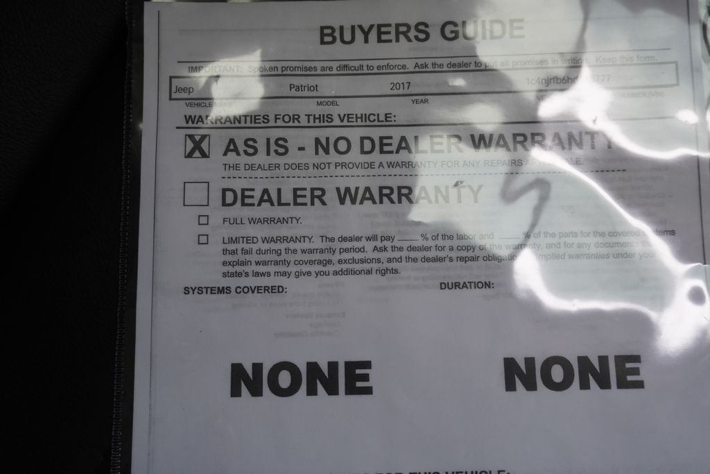 2017 Jeep Patriot High Altitude 4x4