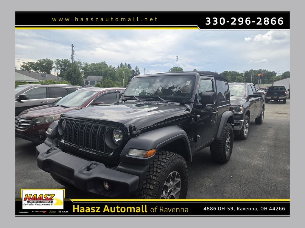 2024 Jeep Wrangler 2-Door Sport S 4x4