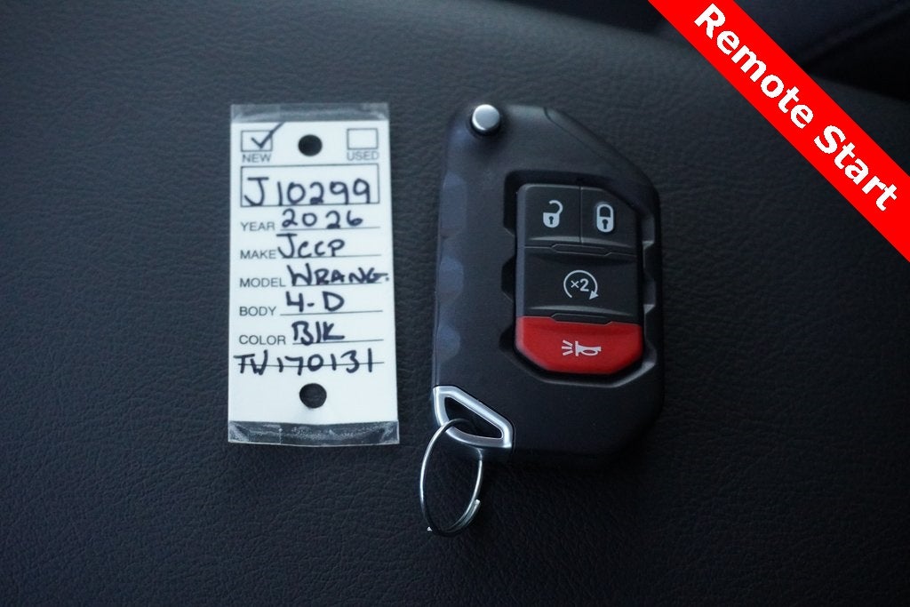 2026 Jeep Wrangler WRANGLER 4-DOOR SPORT S