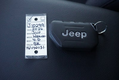 2026 Jeep Wrangler WRANGLER 4-DOOR SPORT S