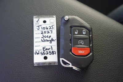 2027 Jeep Wrangler WRANGLER 4-DOOR SPORT S