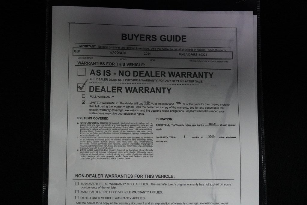 2024 Jeep Wagoneer Series III 4x4