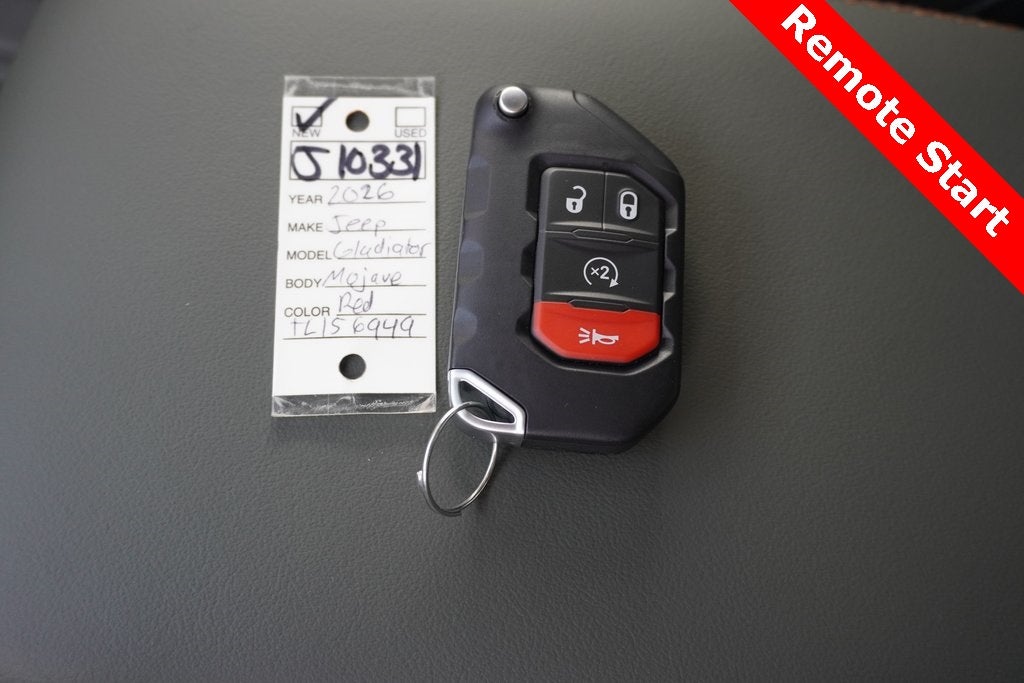 2026 Jeep Gladiator GLADIATOR MOJAVE X 4X4