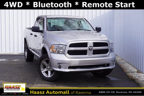 2018 RAM 1500 Express Quad Cab 4x4 6'4' Box