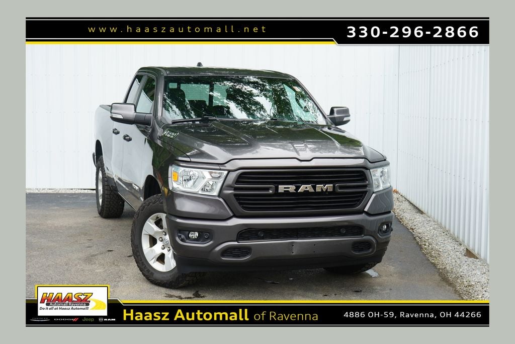 2021 RAM 1500 Big Horn Quad Cab 4x4 6'4' Box