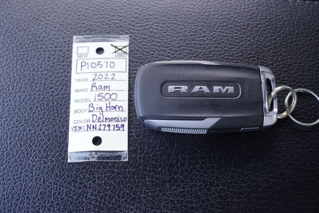 2022 RAM 1500 Big Horn Crew Cab 4x4 5'7' Box