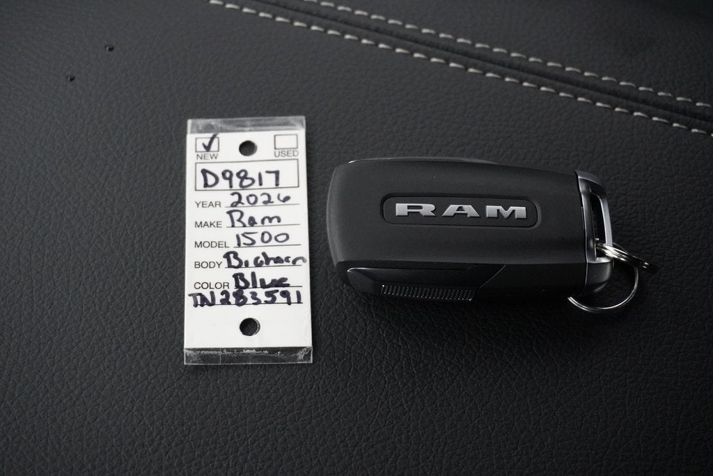 2026 RAM Ram 1500 RAM 1500 BIG HORN CREW CAB 4X4 5'7' BOX