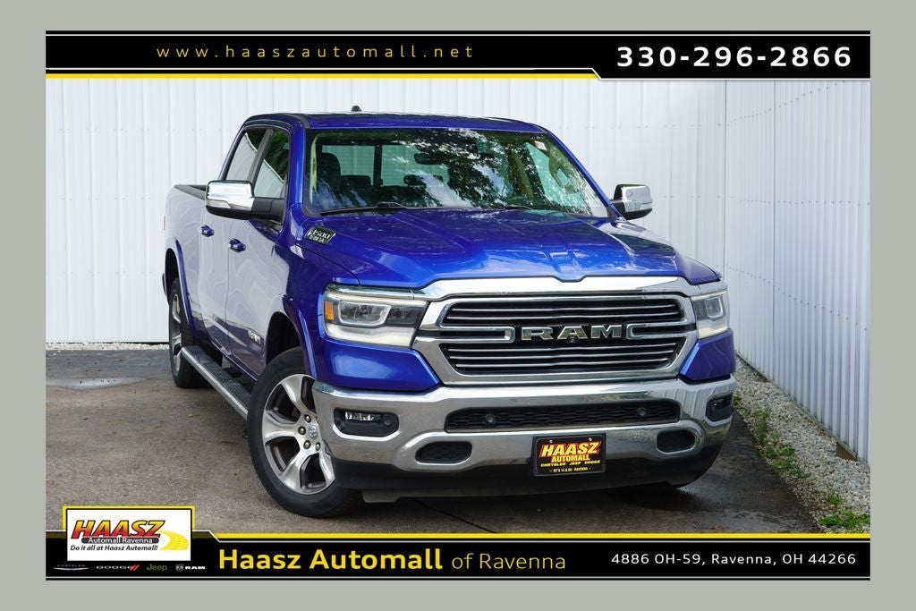 2019 RAM 1500 Laramie Crew Cab 4x4 6'4' Box