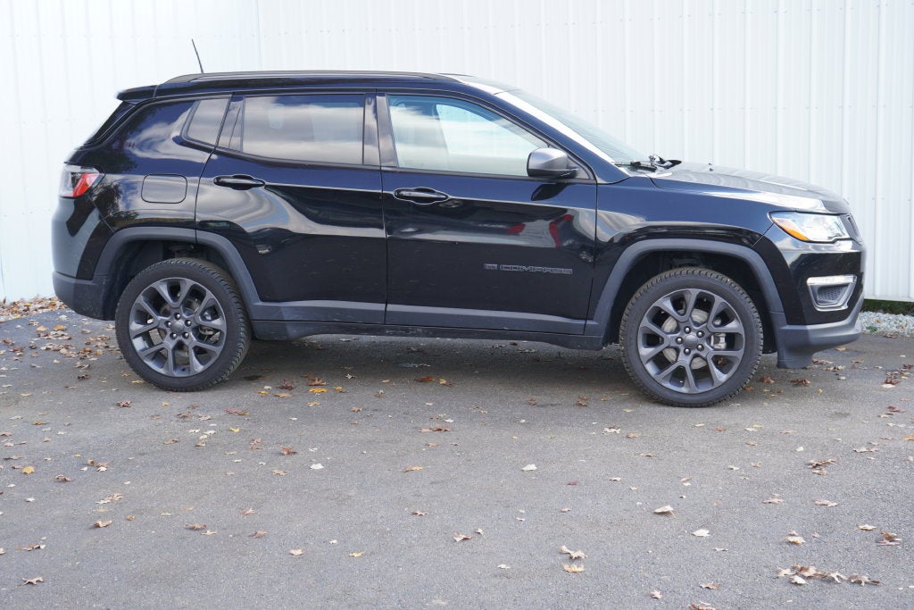 Used 2021 Jeep Compass 80th Spec. Edition with VIN 3C4NJDEB5MT565938 for sale in Ravenna, OH