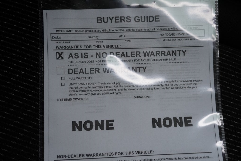 2017 Dodge Journey SE