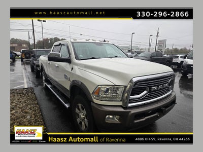 2018 RAM 3500 Laramie Longhorn Crew Cab 4x4 6'4' Box