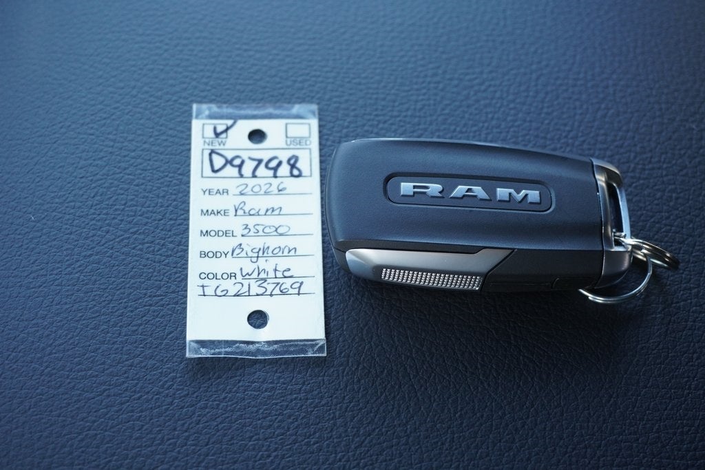 2026 RAM Ram 3500 RAM 3500 BIG HORN CREW CAB 4X4 8' BOX