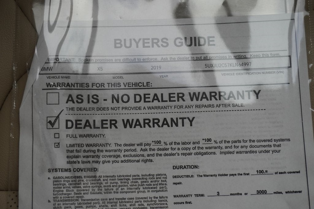 2019 BMW X5 xDrive50i