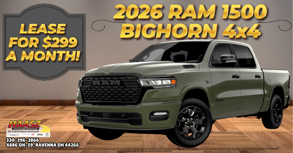 Lease for $299 a month!