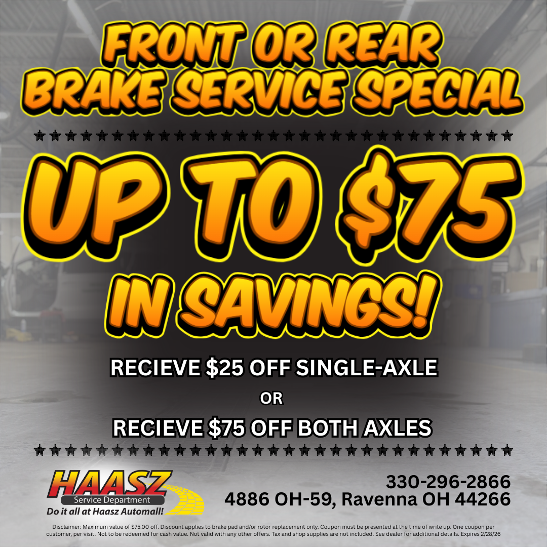 Front or Rear Brake Service Special