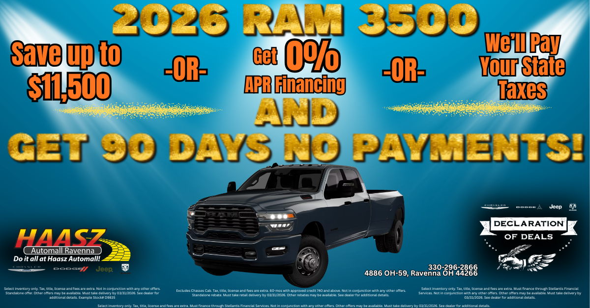 2026 Ram 3500 Deals