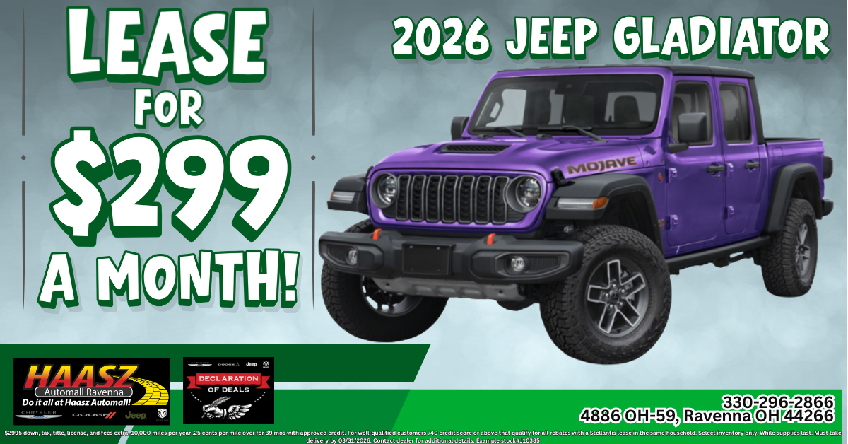 Lease Jeep Gladiator