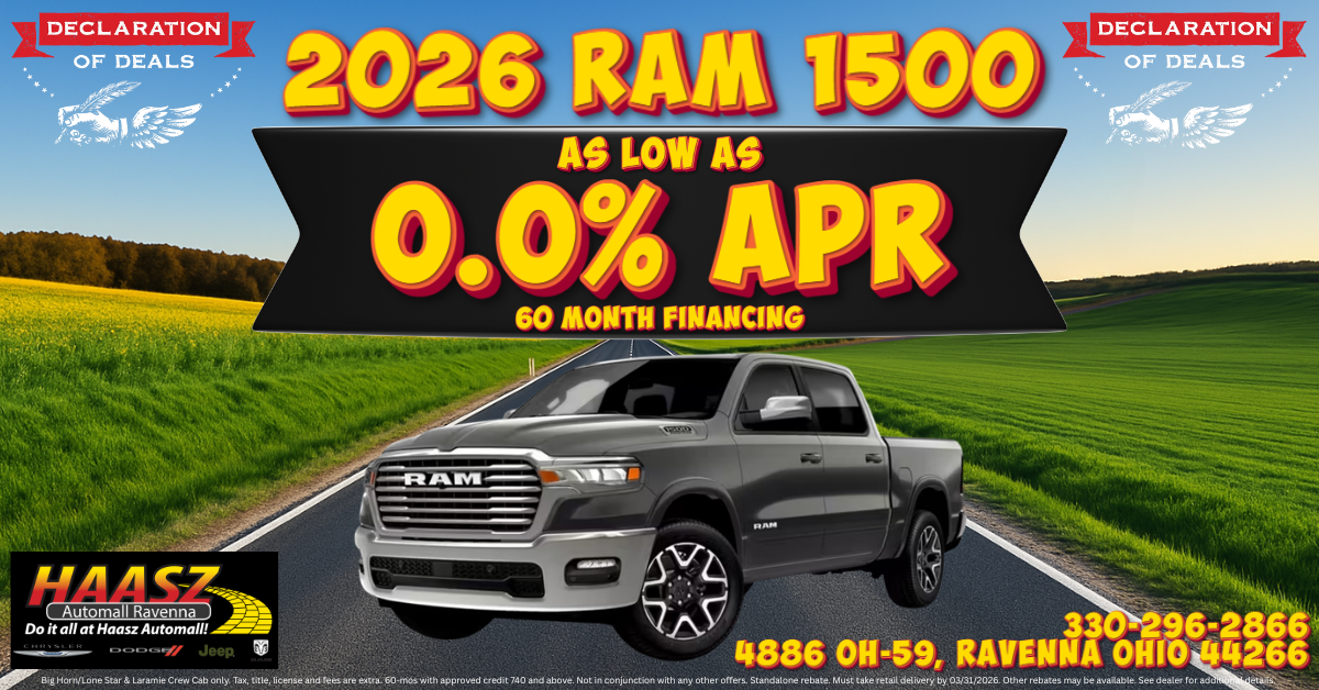 0% APR Options!