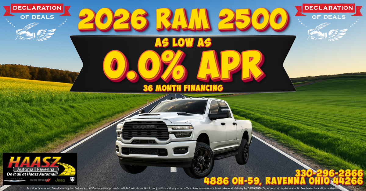0% APR Options!