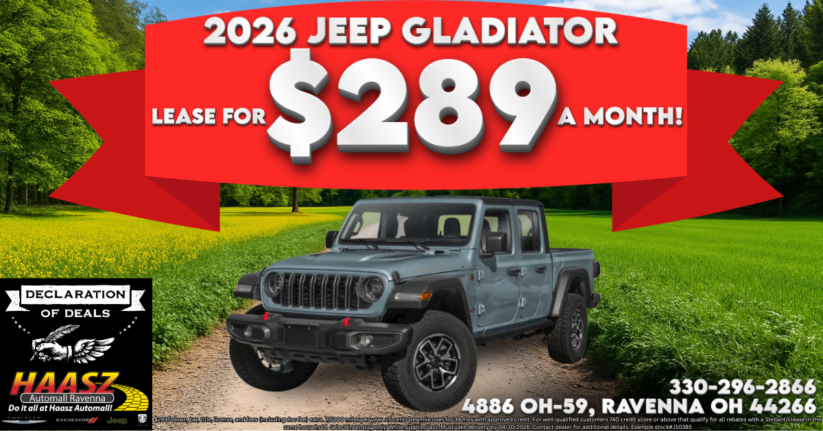 Haasz April Specials