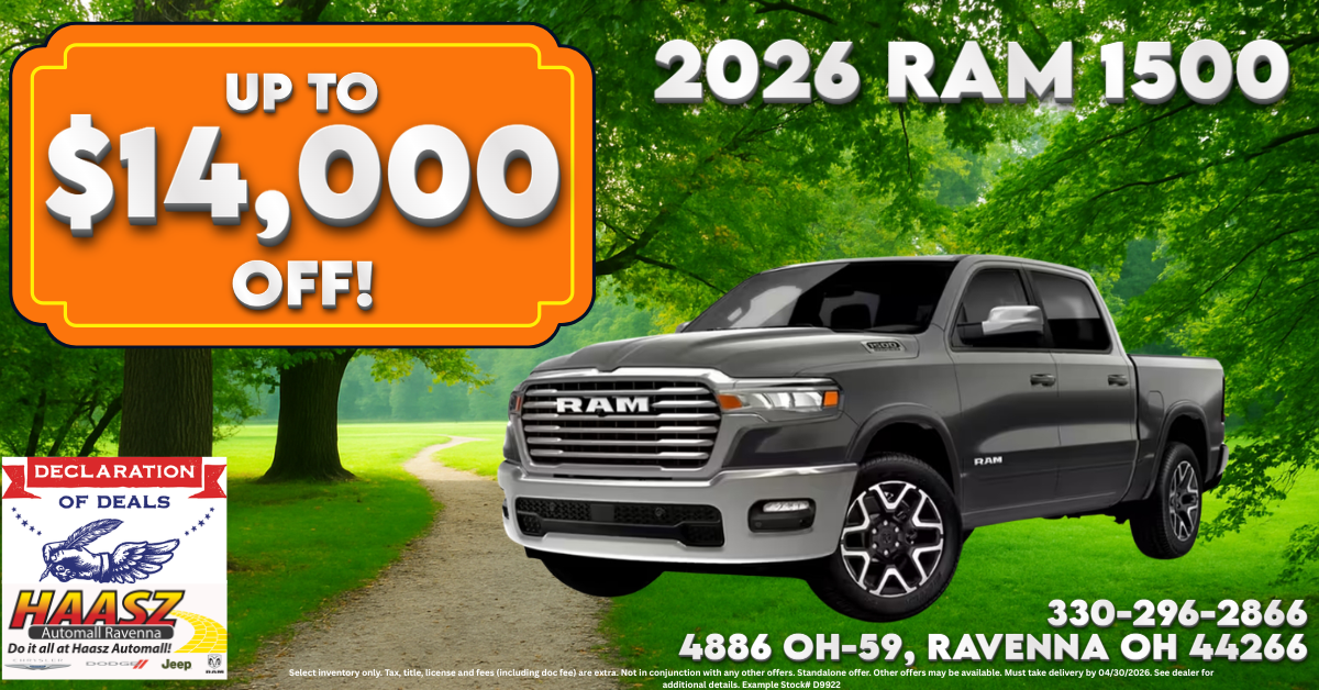 Haasz April Specials