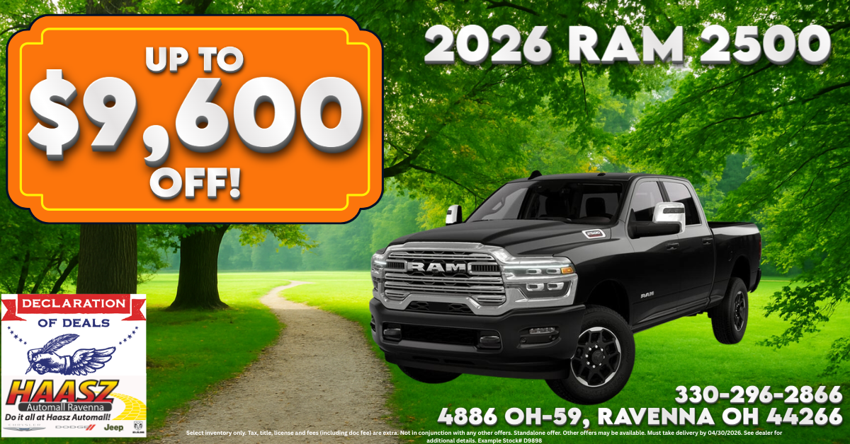 Haasz April Specials