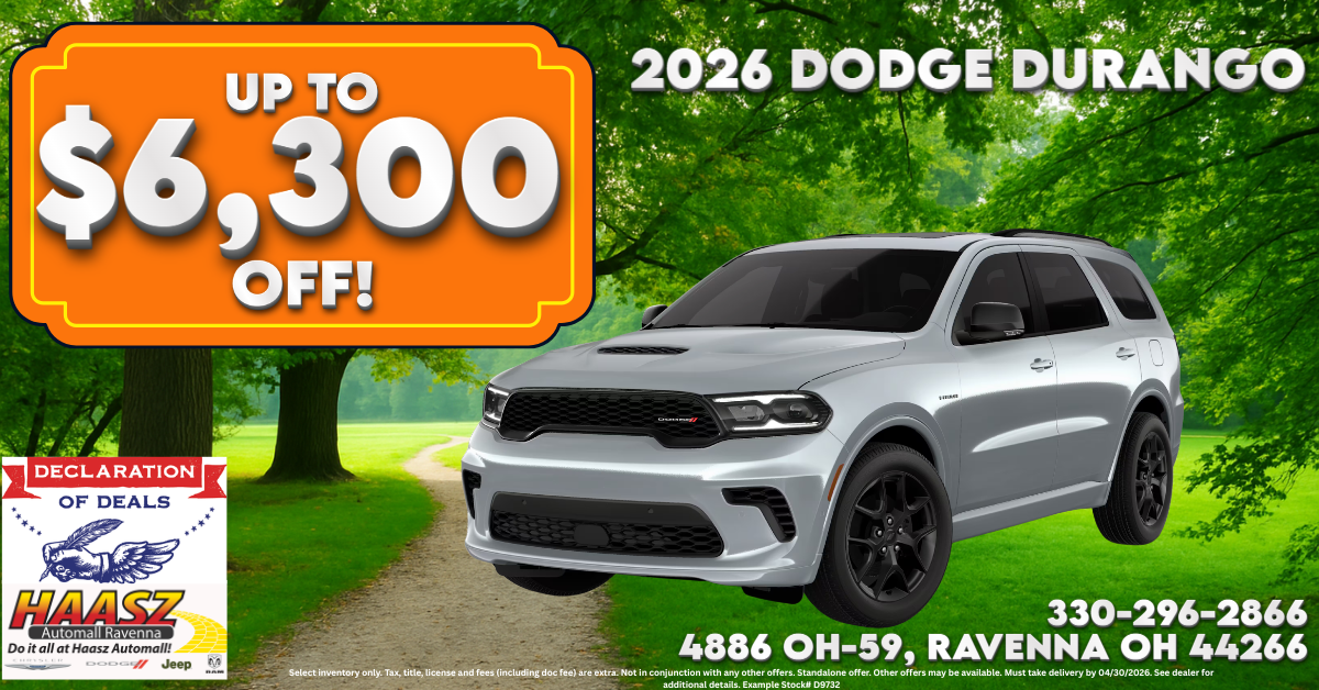 Haasz April Specials