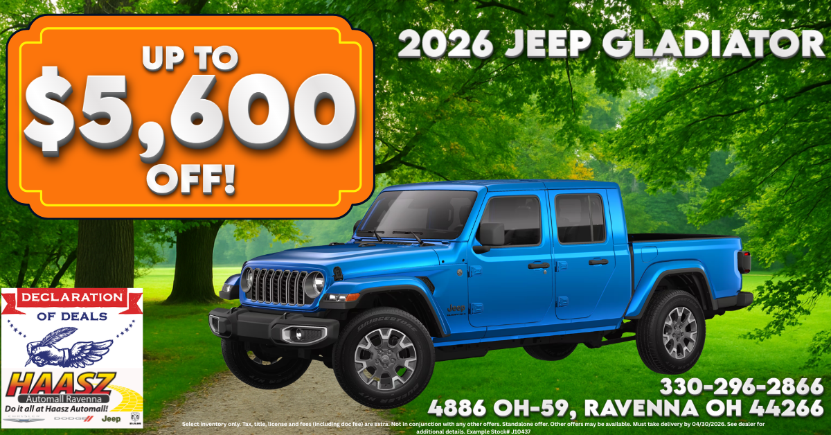 Haasz April Specials