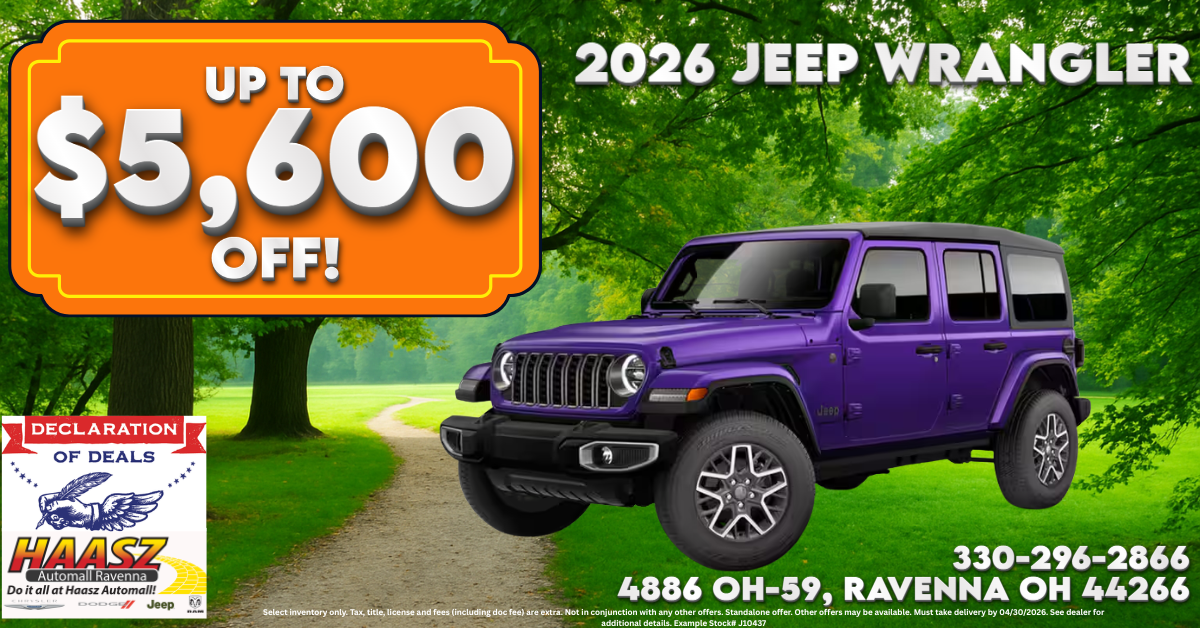 Haasz April Specials