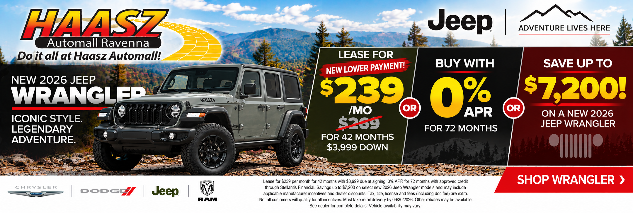 2026 Jeep Wrangler Deals
