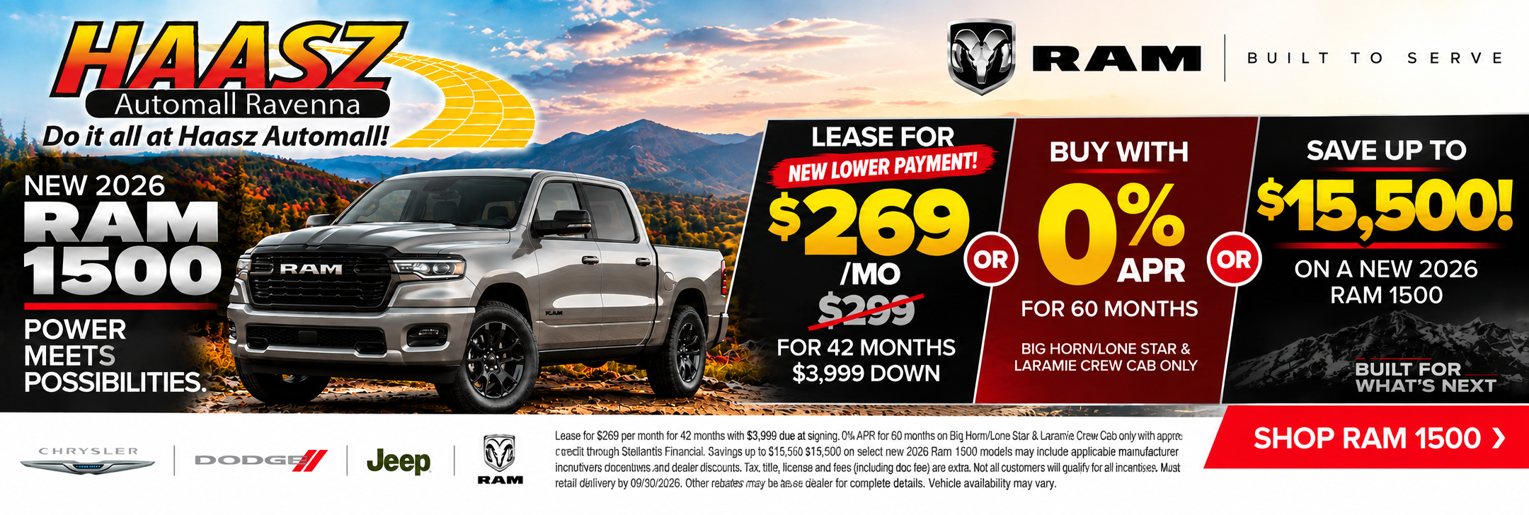 2026 Ram 1500 Deals