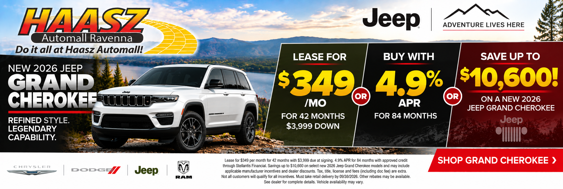2026 Jeep Grand Cherokee Deals