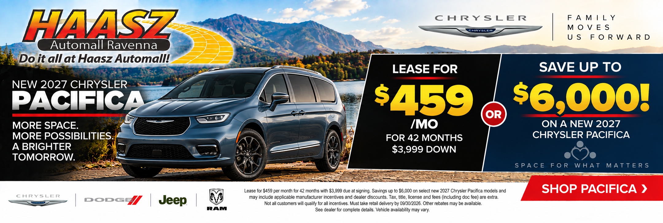 2027 Chrysler Pacifica Deals
