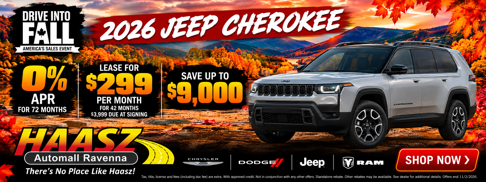 Cherokee deals