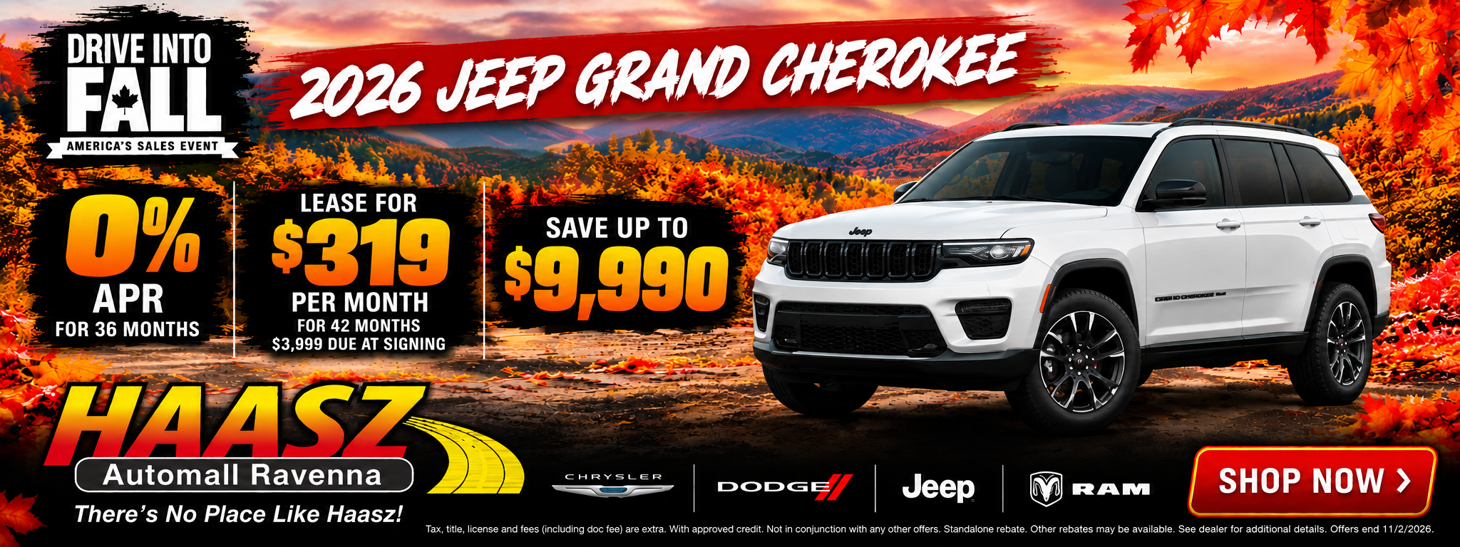 Grand Cherokee deals